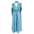 Off White OFF-WHITE  Dresses T.it 42 polyester Blue  ref.1229275