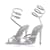 RENE CAOVILLA  Sandals T.eu 38 glitter Silvery  ref.1229294