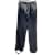 LOEWE Pantalon T.fr 46 silk Soie Noir  ref.1229351