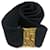 YVES SAINT LAURENT vintage collector belt Black Golden Elastane Gold-plated  ref.1229392
