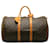 Louis Vuitton Keepall Monogram Brown 50 Cuir Toile Marron  ref.1229431