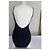 Costume da bagno intero nero Christian Dior con ciondolo D argento - vista 10