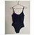 Costume da bagno intero nero Christian Dior con ciondolo D argento - vista 11