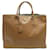 BOLSA PRADA TOTE GRAND GALLERIA SAFFIANO BOLSA DE MÃO DE COURO OURO Camelo  ref.1229509