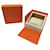 Hermès BOX FOR HERMES CAPE COD ARCEAU HOUR H CLIPPER WATCH 11CM ORANGE WATCH BOX  ref.1229581