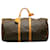 Louis Vuitton Keepall Bandouliere 55 Brown Cloth  ref.1230021