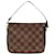 Louis Vuitton TROUSSE A MAQUILLAGE BRUSH Brown Cloth  ref.1230060