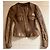 Gucci Lederjacke Braun - Ansicht 9