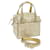 FENDI Hand Bag Nylon 2way Gold Auth 64326 Golden  ref.1230071