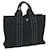 Hermès HERMES Fourre Tout PM Hand Bag Canvas Black Gray Auth bs11543 Grey Cloth  ref.1230101