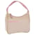 PRADA Sports Hand Bag Canvas Beige Pink Auth bs11578 Cloth  ref.1230121