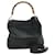 GUCCI Bamboo Hand Bag Leather 2way Black 001 1577 Auth yk10189  ref.1230136