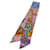 Hermès HERMES Sciarpa Twilly Seta Multicolor Auth 64173 Multicolore  ref.1230167