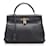 Kelly Hermès HERMES Handtaschen Schwarz Leder  ref.1230370