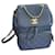 Autre Marque CHANEL Affinity business backpack in caviar leather Blue  ref.1230512