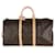 Louis Vuitton Monogram Canvas Keepall Bandouliere 50 Brown Cloth  ref.1230780