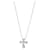 TIFFANY & CO. Elsa Peretti Cross Pendant in  Platinum 0.25 ctw  ref.1230805