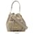 Louis Vuitton Lockme Bucket Beige Leather  ref.1230819
