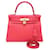Hermès hermes kelly 28 Red Leather  ref.1230829