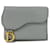 Dior Saddle Grey Leather  ref.1230893