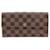 Louis Vuitton Portefeuille Sarah Brown Cloth  ref.1230910