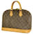 Louis Vuitton Alma Brown Cloth  ref.1230962