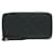 Louis Vuitton Zippy Wallet Black Cloth  ref.1230982