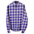 Camiseta acolchoada com logotipo bordado Balenciaga em algodão azul  ref.1231070