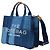 Marc Jacobs Medium Traveler Tote in Blue Denim Cotton - view 3