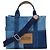 Marc Jacobs Medium Traveler Tote in Blue Denim Cotton - view 4
