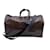 Louis Vuitton Monogram Glaze Keepall Bandouliere 50 Bag M43899 Brown Cloth  ref.1231147