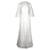Dior SS20 Robe longue en dentelle blanche Runway Coton  ref.1231293