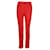 Pleats Please Pantalon plissé rouge Polyester  ref.1231304