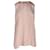 Prada Dusty Pink Buckle Detail Top Silk  ref.1231329