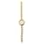 Gucci Relógio de moldura dourada intercambiável Dourado Metálico Aço Metal  ref.1231354
