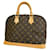 Louis Vuitton Alma Brown Cloth  ref.1231413