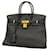 Hermès HERMES BIRKIN 25 Preto Couro  ref.1231443