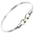 Tiffany & Co lined loop Silvery Silver  ref.1231459