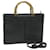 GUCCI Bamboo Hand Bag Leather 2way Black 001 2855 Auth ep3046  ref.1231711