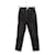 Anine Bing Straight cotton jeans Black  ref.1231767