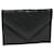 SAINT LAURENT Clutch Bag Leather Black Auth 63896  ref.1231781