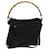 Bolsa de mão de bambu GUCCI Nylon 2caminho preto 000 2404 0509 Auth ti1499  ref.1231797