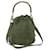 GUCCI Bamboo Hand Bag Suede 2way Khaki 001 2040 1657 Auth ep3043  ref.1231818