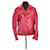 Schott Leather coat Red  ref.1231856