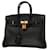 Hermès HERMES BIRKIN Black Leather  ref.1231915
