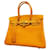 Hermès HERMES BIRKIN 30 Naranja Cuero  ref.1231938