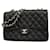 Classique Chanel Double Flap Cuir Noir  ref.1231987