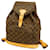 Louis Vuitton Montsouris GM Brown Cloth  ref.1231993