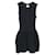 CHANEL Sleeveless Coco Mark Cotton Black Dress  ref.1232073