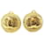 Timeless Chanel COCO Mark Dourado Banhado a ouro  ref.1232162